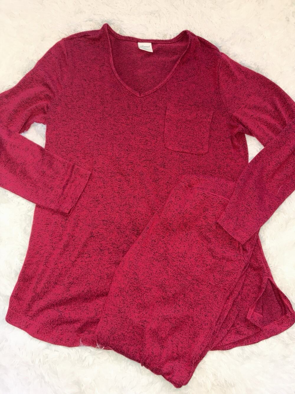Soma L Red 2 Pc PJ Set. Fantastic, Soft. *Nt Desc*